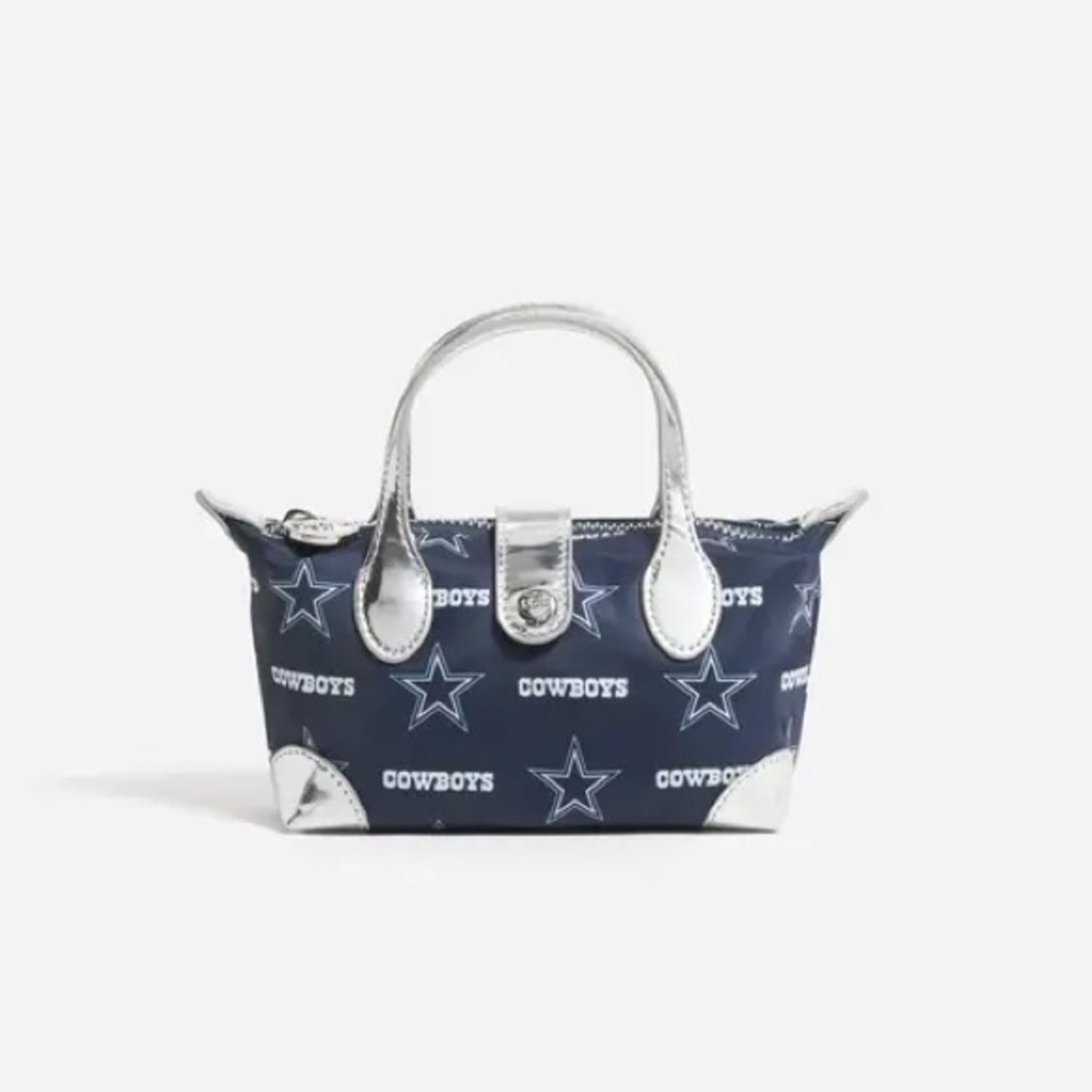 NEW Stoney Clover Lane Dallas Cowboys Pouchette Crossbody Bag